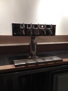 draft beer taps